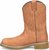 Side view of Double H Boot Mens 11 Workflex Wide Square Comp Toe 